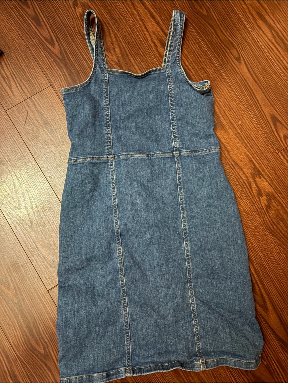 Girls art class Denim Jean Tank Dress -
